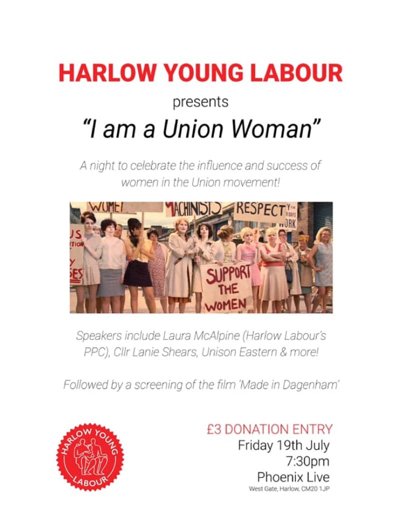 I am a Union Woman Poster