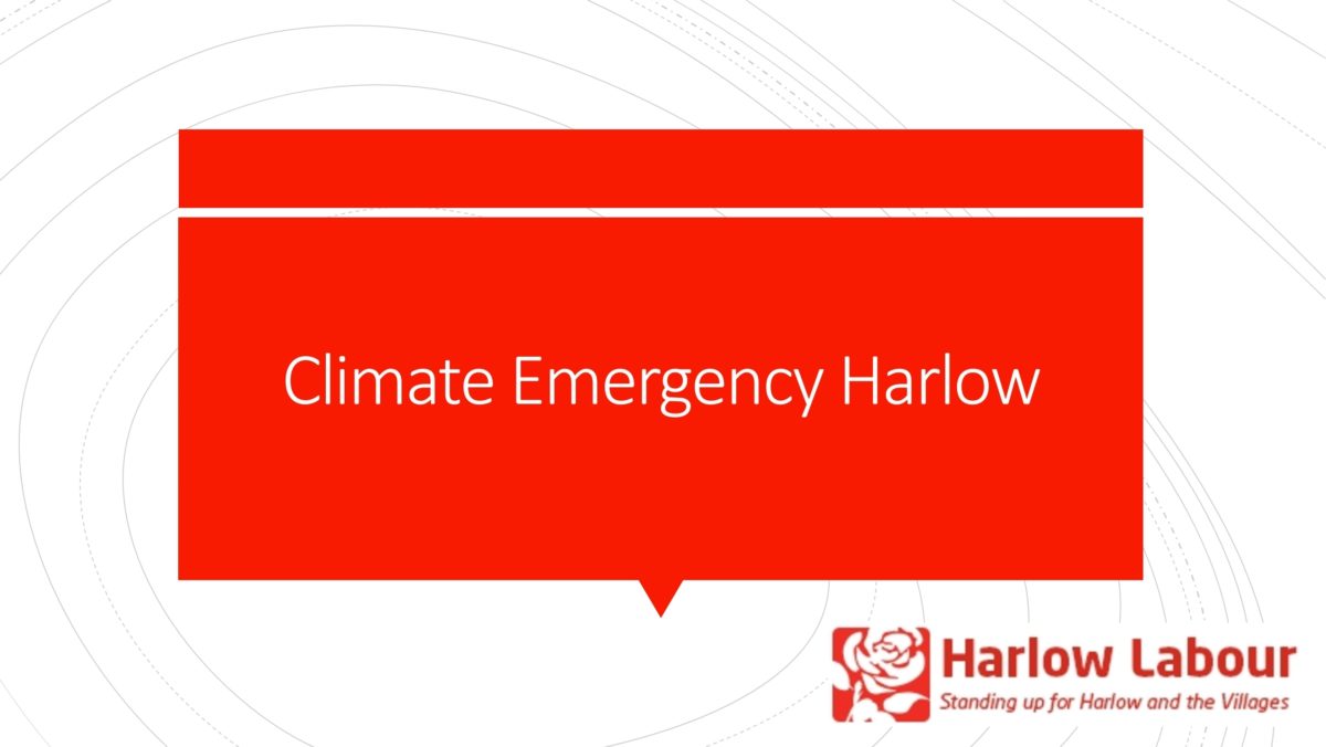 Climate Emergency Harlow