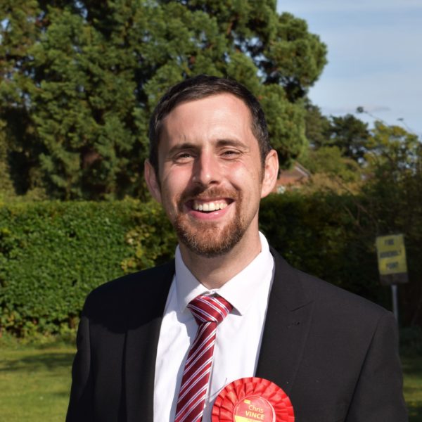 Chris Vince - Leader of Harlow Labour Group and Little Parndon & Hare Street Ward Councillor