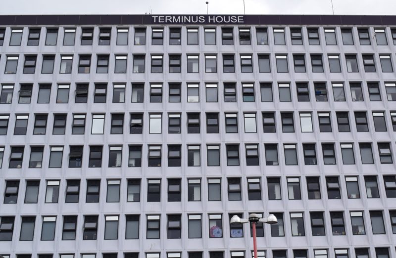 Terminus House is an example of poorly converted office blocks